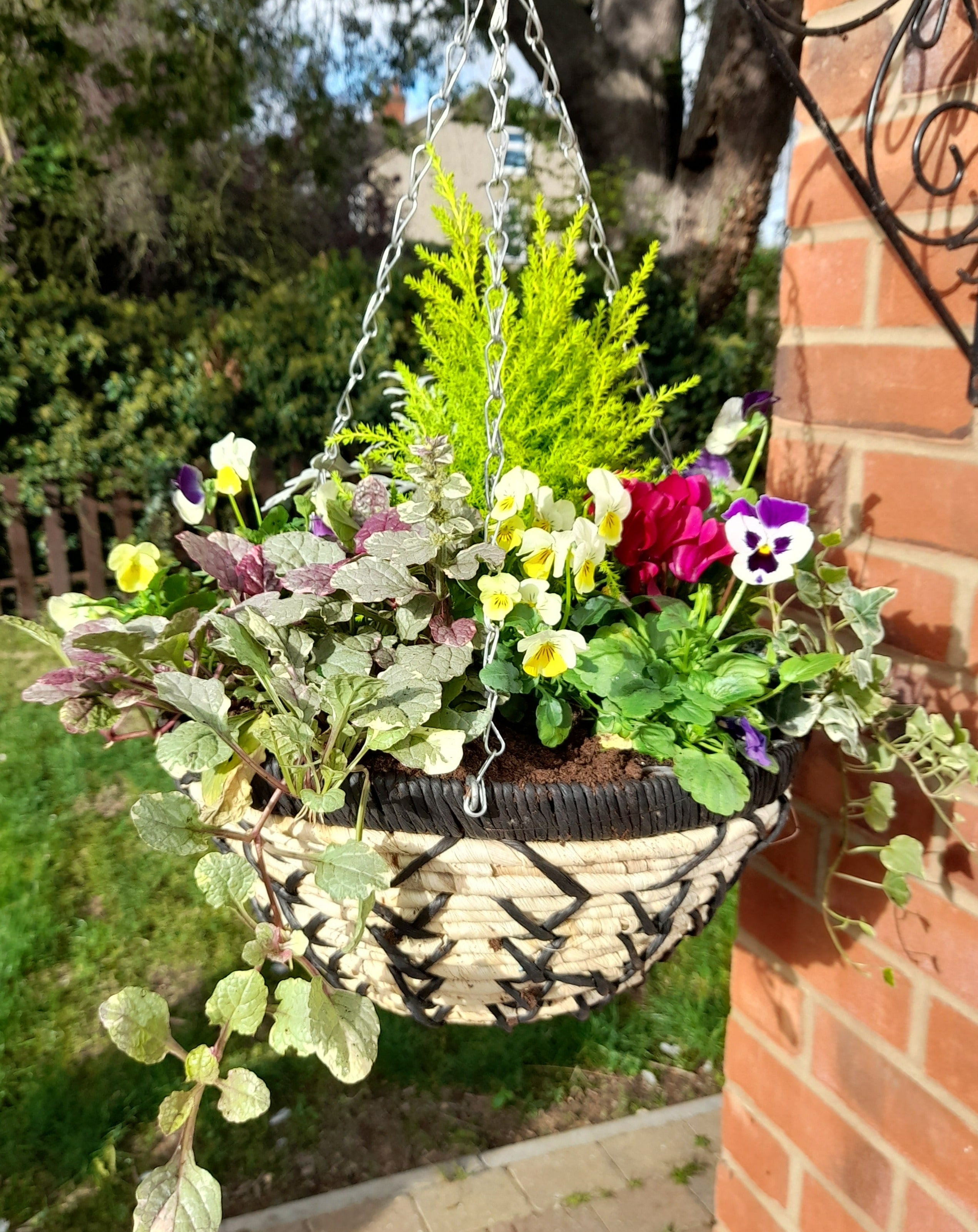 Charlotte natural basket 14inch (35.5 cm)